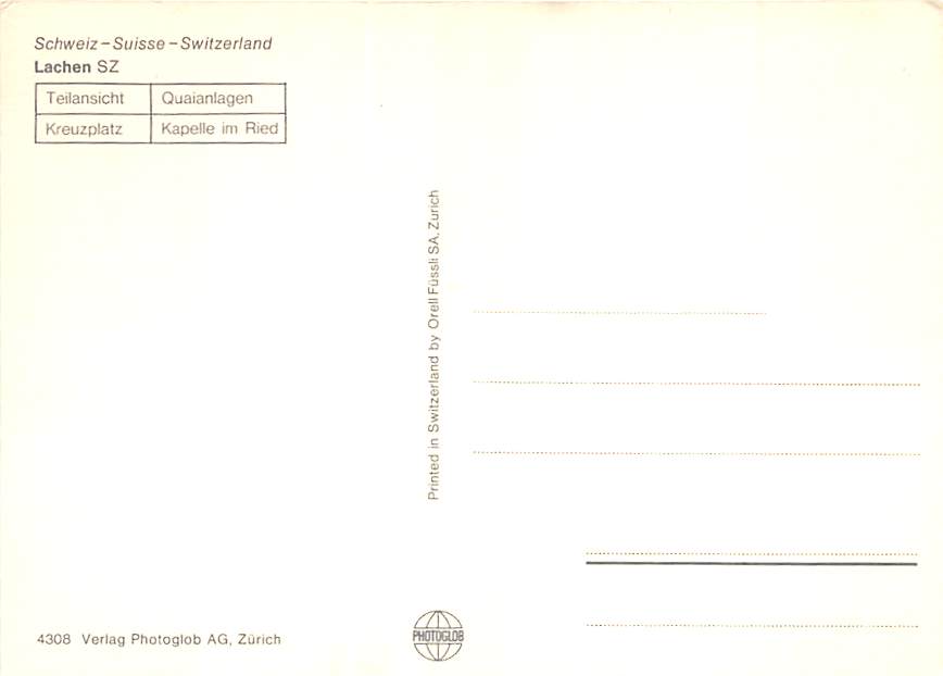 SZ - Lachen,  Kreuzplatz, Kapelle im Ried