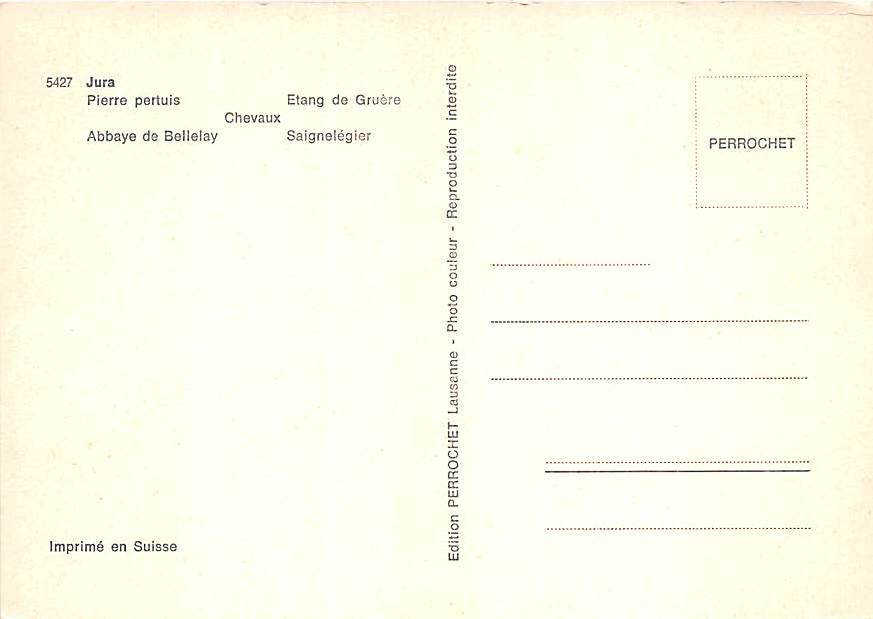 JU - Saignelegier, Abbaye de Bellelay