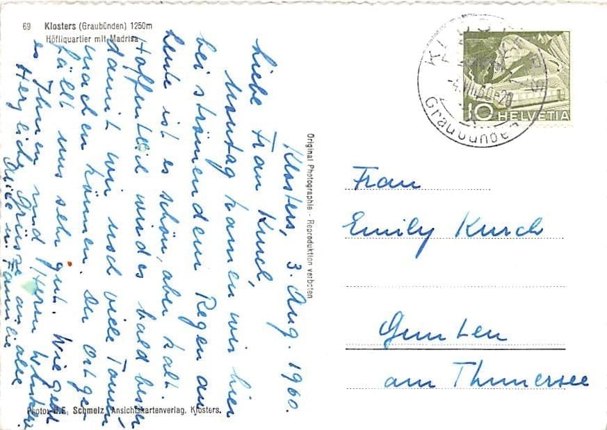 Klosters, Höfliquartier mit Madrisa