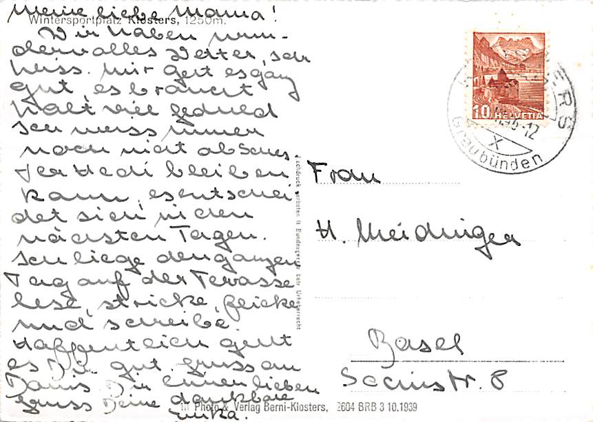 Klosters, Wintersportplatz