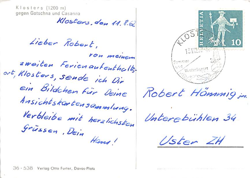 Klosters, gegen Gotschna und Casanna