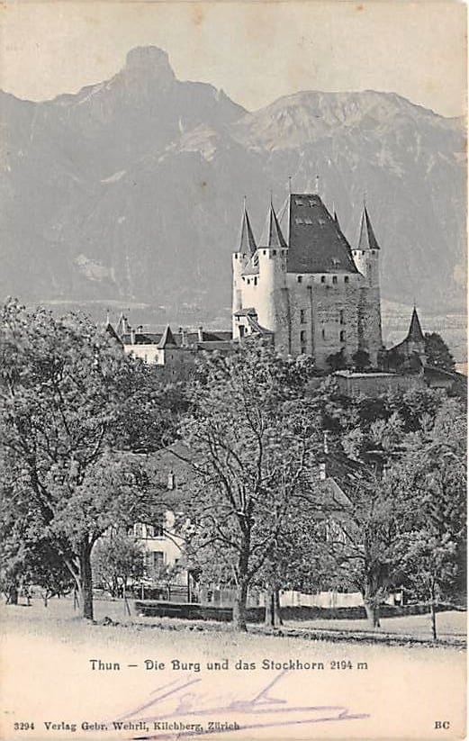 Thun, Burg und das Stockhorn