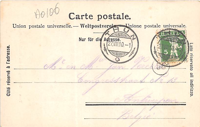 Thun, Burg und das Stockhorn