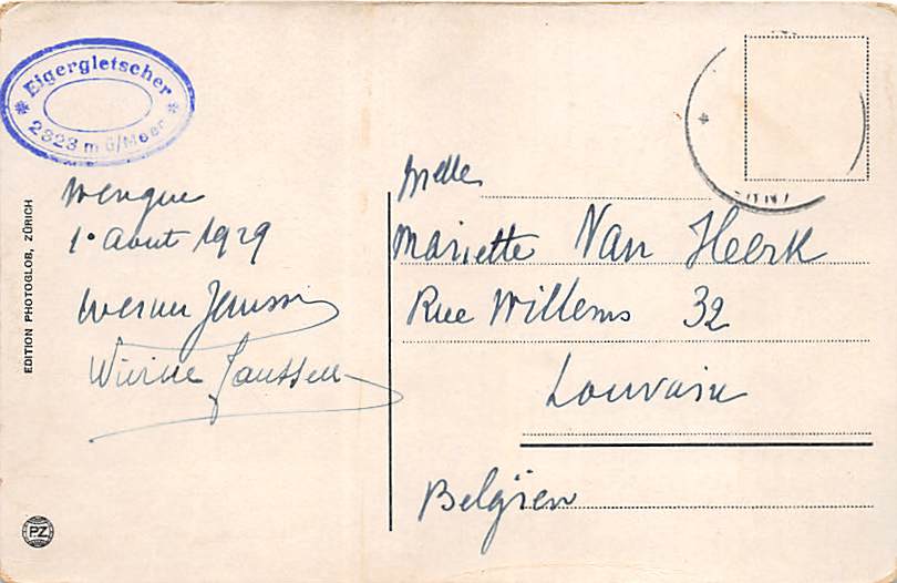 Eigergletscher, Eismeer mit Schreckhorn