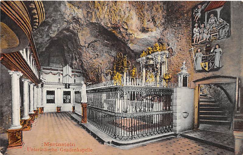 Mariastein, unterirdische Gnadenkapelle