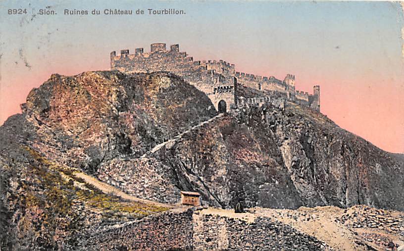 Sion, Ruines du Chateau de Tourbillon