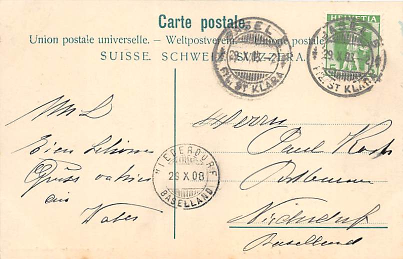 Basel, Münster und mittlere Rheinbrücke