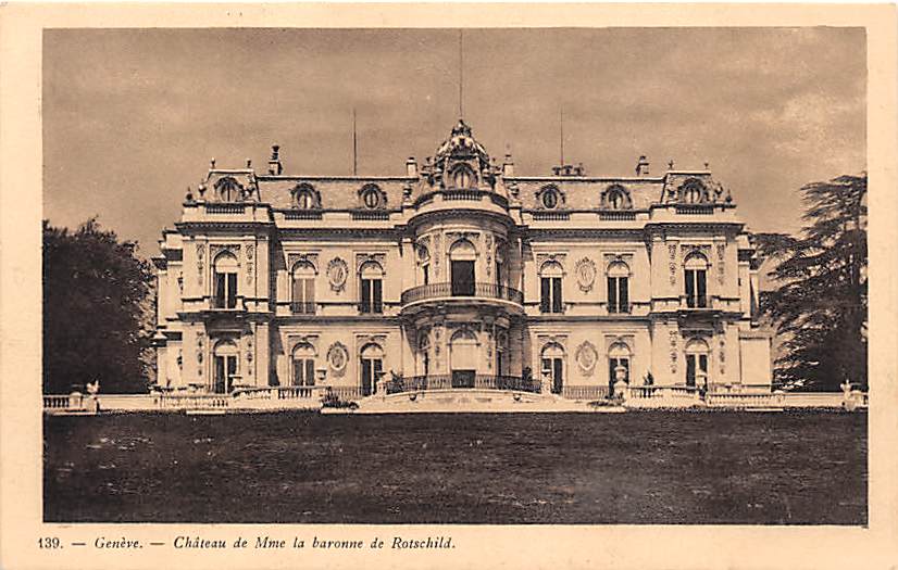 Genf, Chateau de Mme la baronne de Rothschild