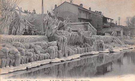 Versoix, Bise glaciale