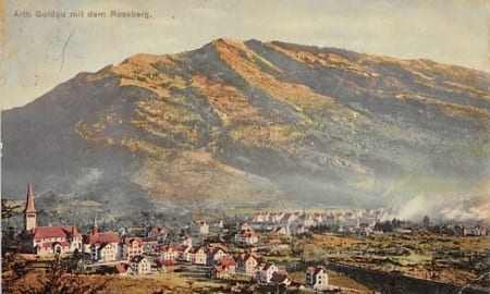 Arth-Goldau, mit dem Rossberg