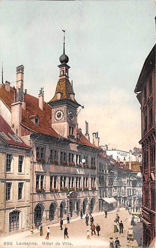 Lausanne, Hotel de Ville