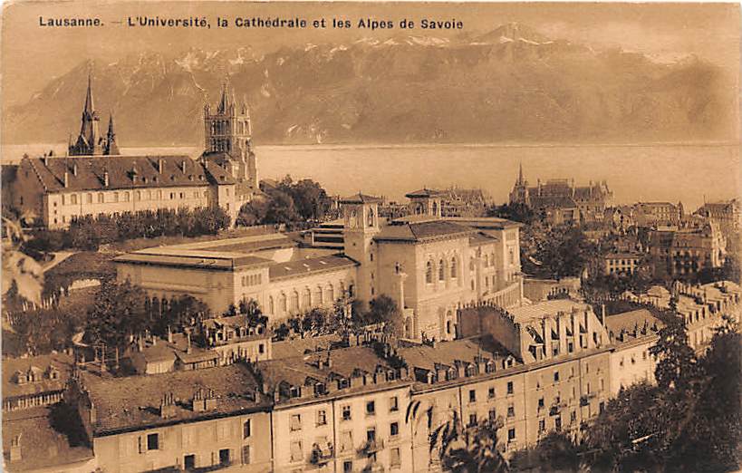 Lausanne, L'Universite, La Cathedrale