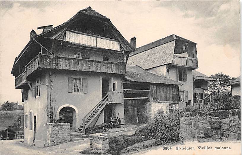 St. Legier, Vieilles maisons