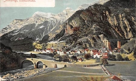 Amsteg, Gotthardbahn