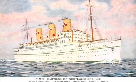 CPR Line, Empress of Scotland