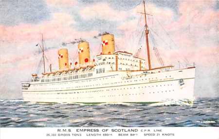 CPR Line, Empress of Scotland