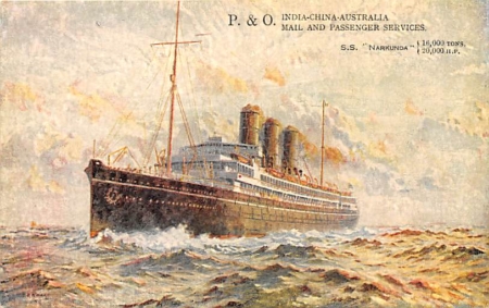 P&O Line, SS Narkunda