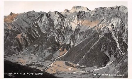 Wald am Arlberg, Rote Wand