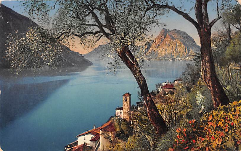 Gandria, Lago di Lugano, Monte Salvatore