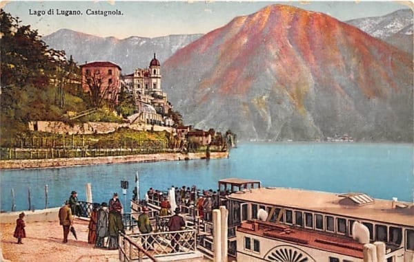 Castagnola, Lago di Lugano, belebt