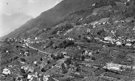 Agarone, Flugaufnahme