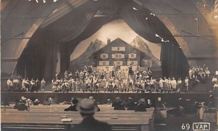 Aarau, Schützenfest 1914, Festspiel Schlusszene