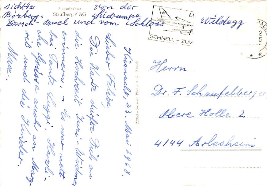 Staufberg, Flugaufnahme