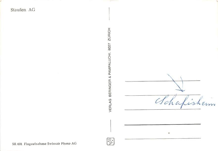 Staufen, Flugaufnahme