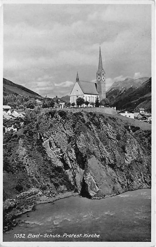 Schuls, Bad-Schuls, Protest. Kirche