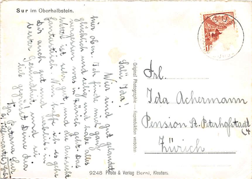 Sur, im Oberhalbstein