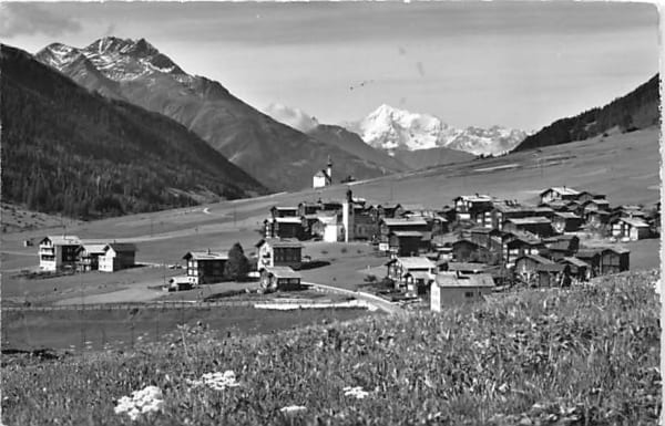 Gluringen, im Goms, Weisshorn