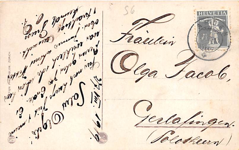 Walensee, Partie Poststrasse von Weesen nach Amden