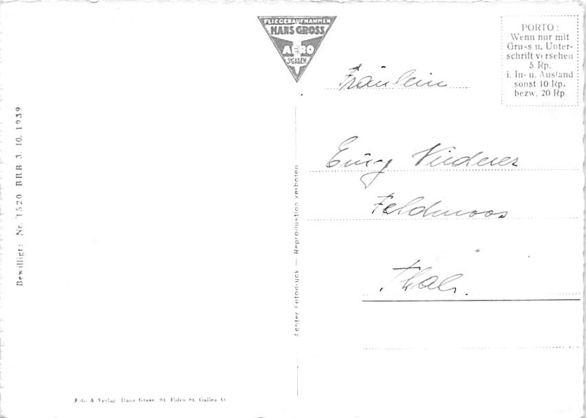 Staad, Fliegeraufnahme mit Vorarlberge