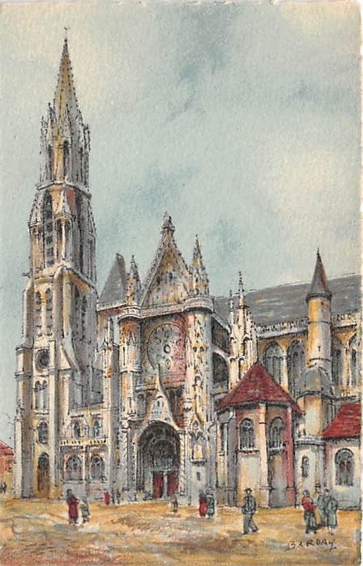 Senlis, La Cathedrale et le Parvis