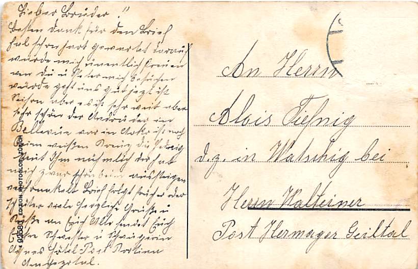 Cortina, Hotel Post, belebt