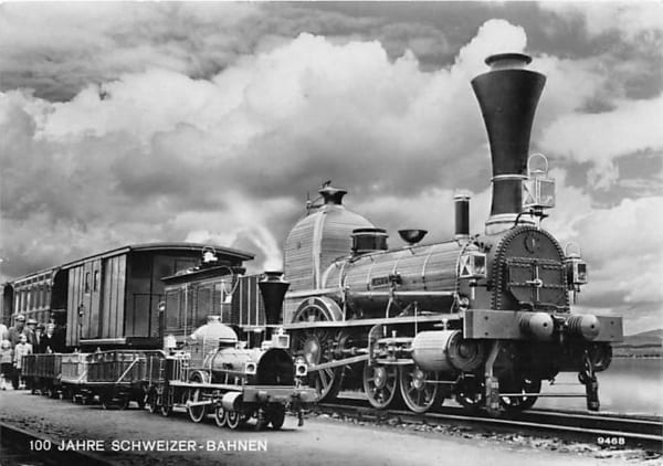 Spanisch-Brötli-Bahn, 100 Jahre Schweizer Bahnen