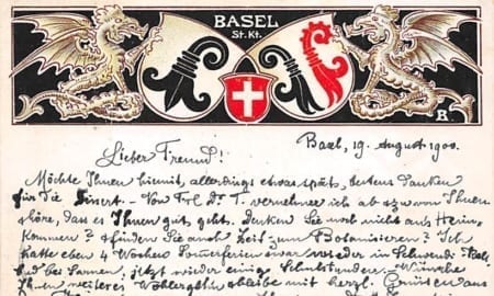 Basel, Basler Wappen, Drachen