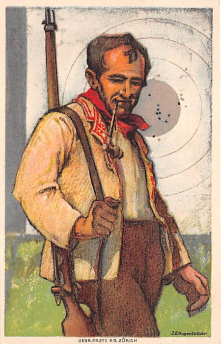 Schweiz. Schützenverein 1924, J.Hugentobler