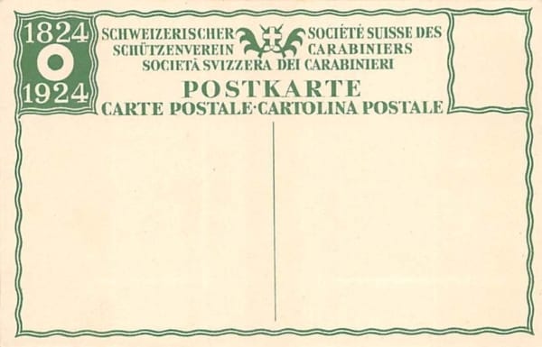 Schweiz. Schützenverein 1924, J.Hugentobler