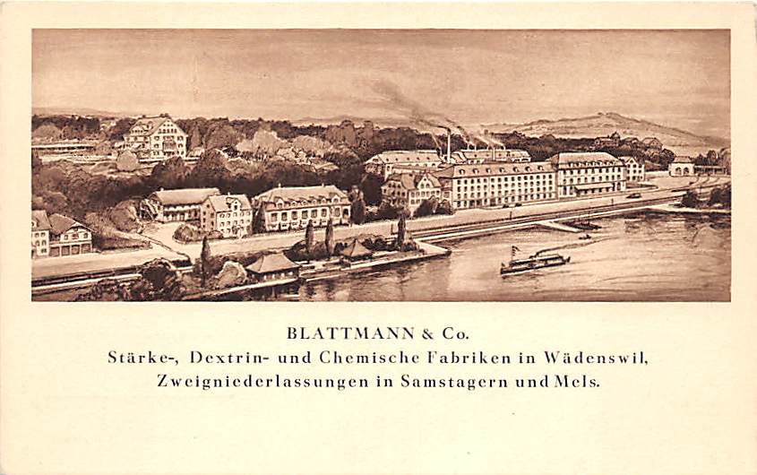 Wädenswil, Blattmann & Co., Chemische Fabriken