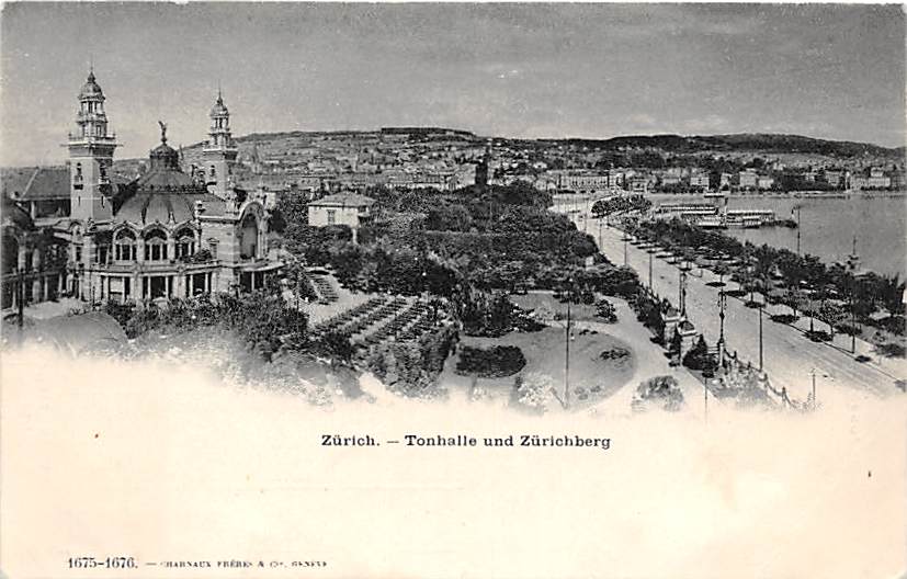 Zürich, Tonhalle und Zürichberg