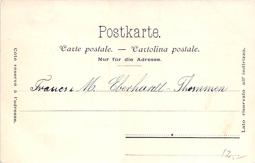 Zürich, Tonhalle und Zürichberg