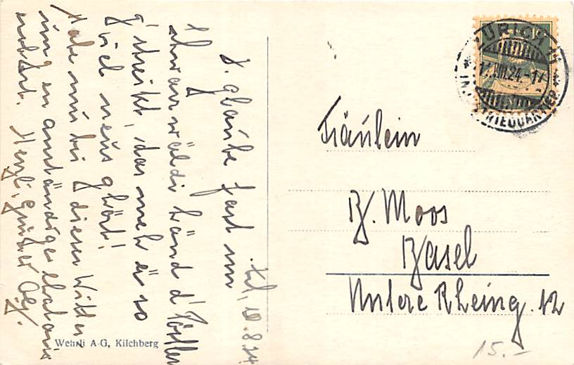 Zürich, Rotes Schloss und Tonhalle