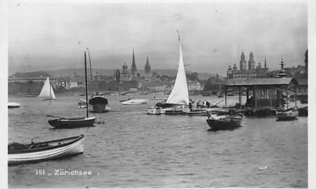 Zürichsee, Segelboote