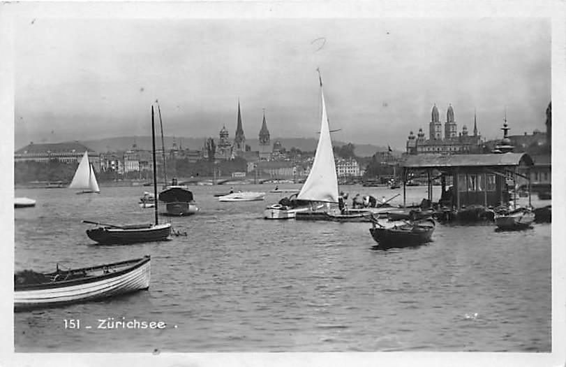 Zürichsee, Segelboote