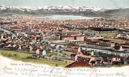 Zürich, von der Waid