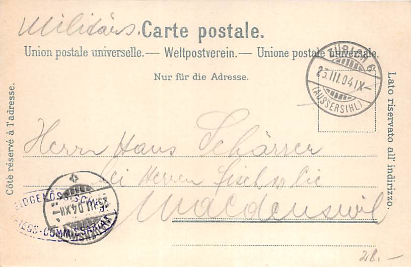 Zürich, von der Waid