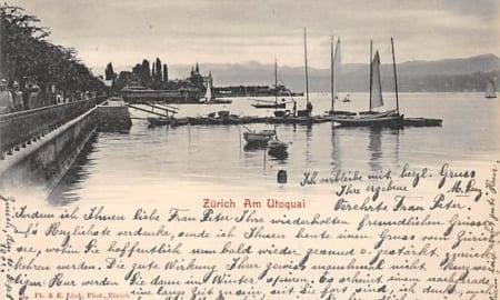 Zürich, am Utoquai