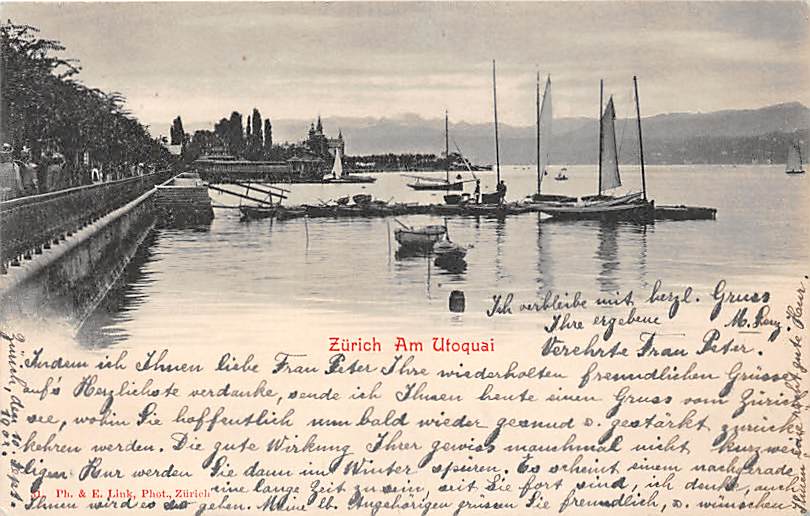 Zürich, am Utoquai