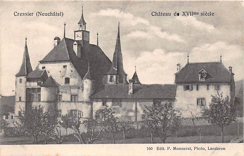 Cressier, Chateau de XVII siecle